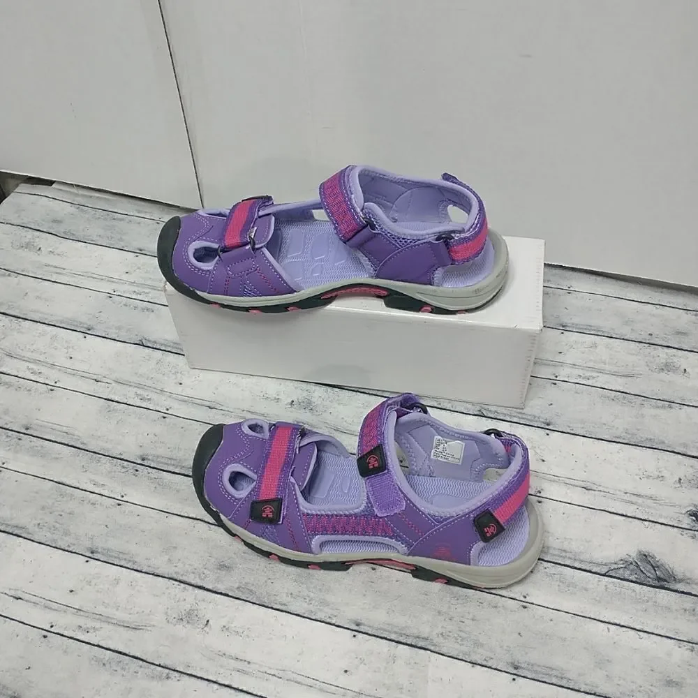 Kamik Sandals Big Girls Size 5 EU 37 Purple Hybrid Sneaker Water Outdoor Shoe.